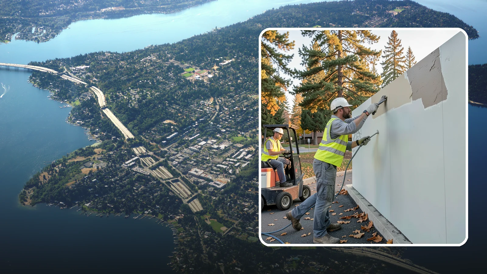 Anti-Graffiti Coating in Mercer Island, King County, WA - Application of protective sacrificial or permanent coatings so future tags wipe away without resurfacing.