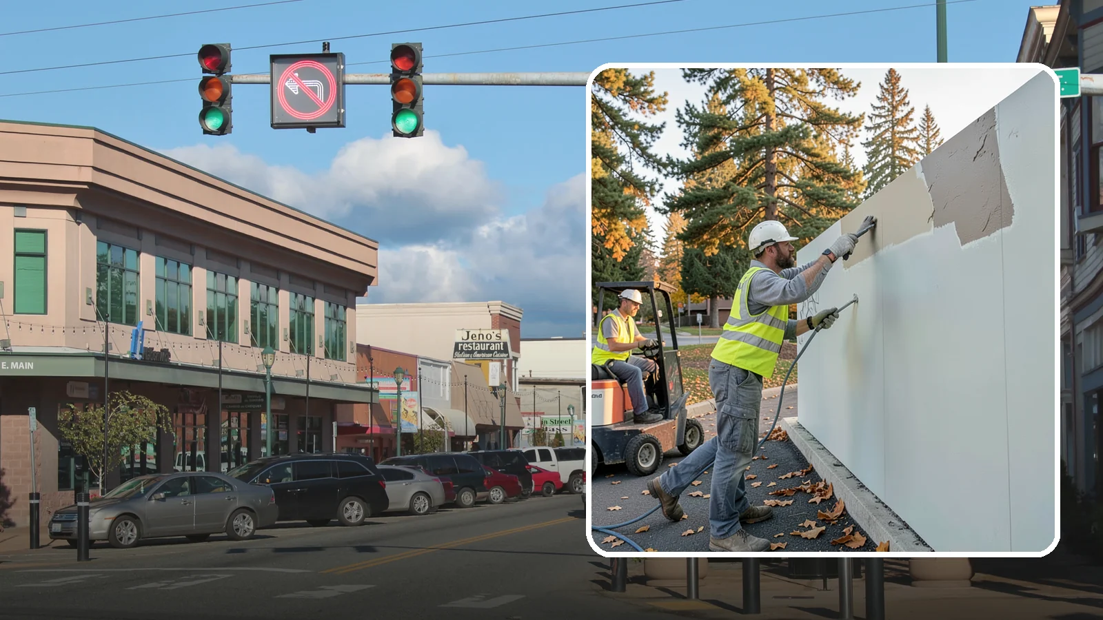 Anti-Graffiti Coating in Monroe, Snohomish County, WA - Application of protective sacrificial or permanent coatings so future tags wipe away without resurfacing.