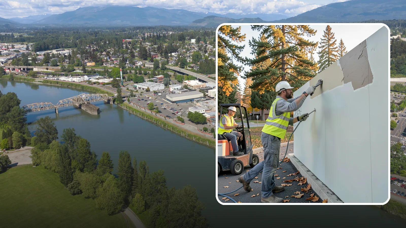 Anti-Graffiti Coating in Mount Vernon, Skagit County, WA - Application of protective sacrificial or permanent coatings so future tags wipe away without resurfacing.