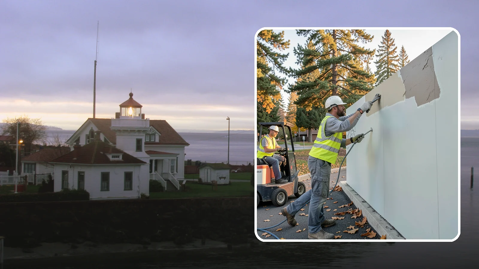 Anti-Graffiti Coating in Mukilteo, Snohomish County, WA - Application of protective sacrificial or permanent coatings so future tags wipe away without resurfacing.