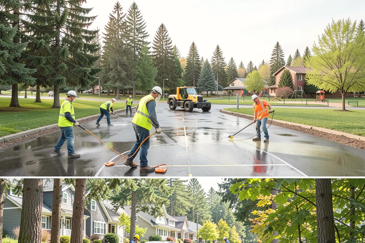 Anti-Graffiti Coating in Normandy Park, King County, WA - Coatings are best applied during dry, mild stretches from late spring through early fall when surfaces stay dry enough to cure.