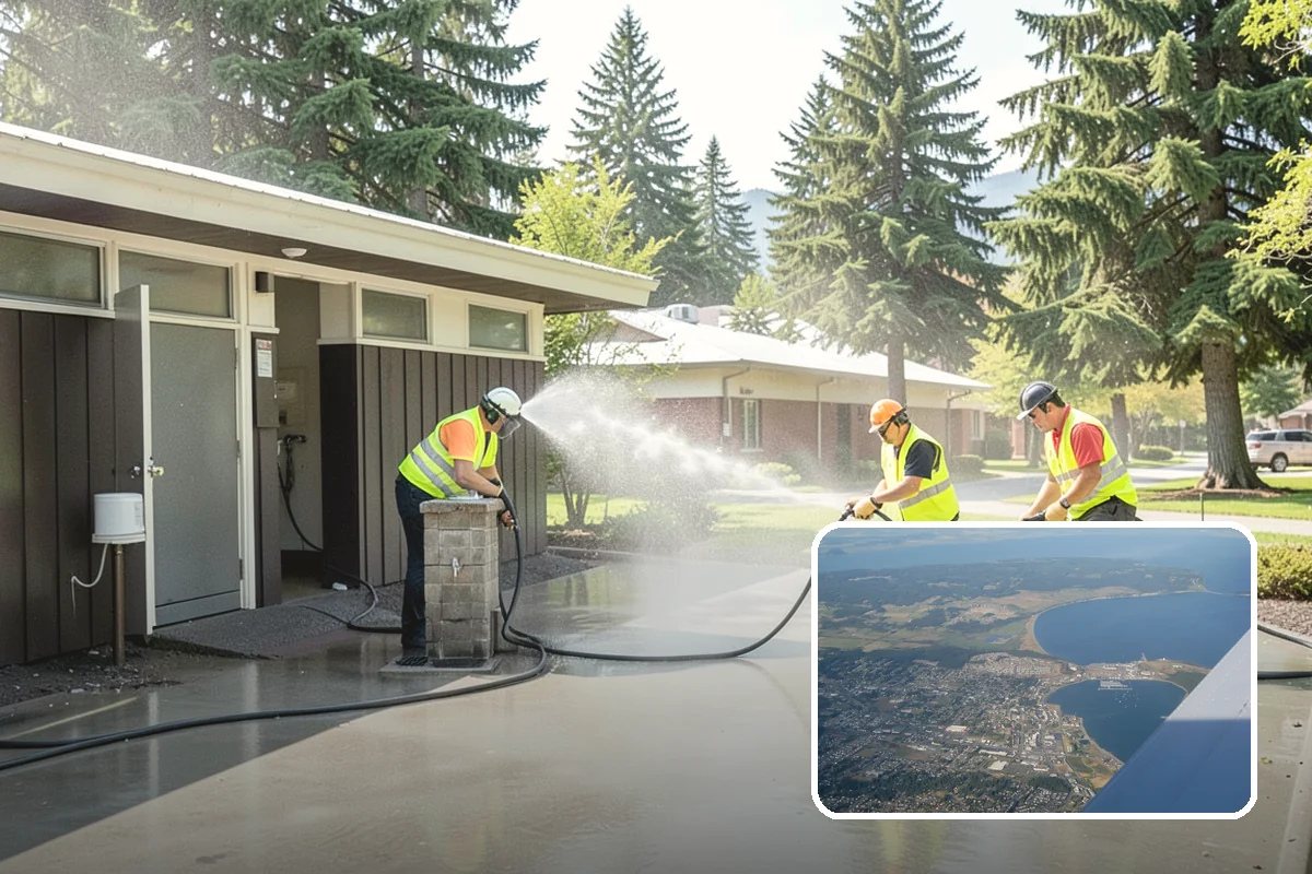 Anti-Graffiti Coating in Oak Harbor, Island County, WA - Dramatically faster future removals with no repainting