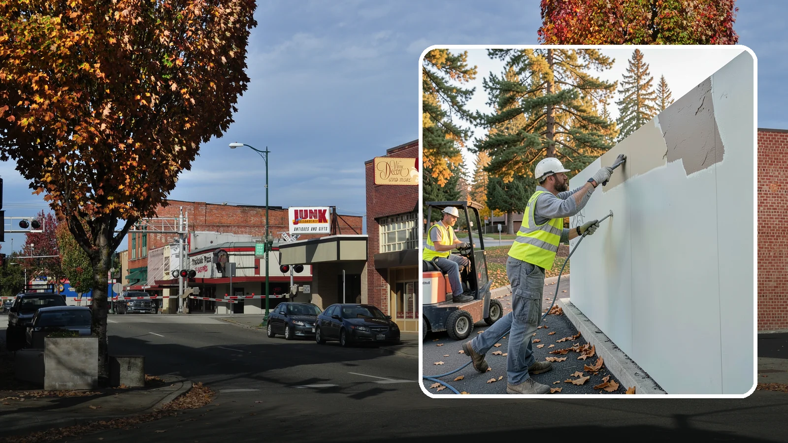 Anti-Graffiti Coating in Puyallup, Pierce County, WA - Application of protective sacrificial or permanent coatings so future tags wipe away without resurfacing.