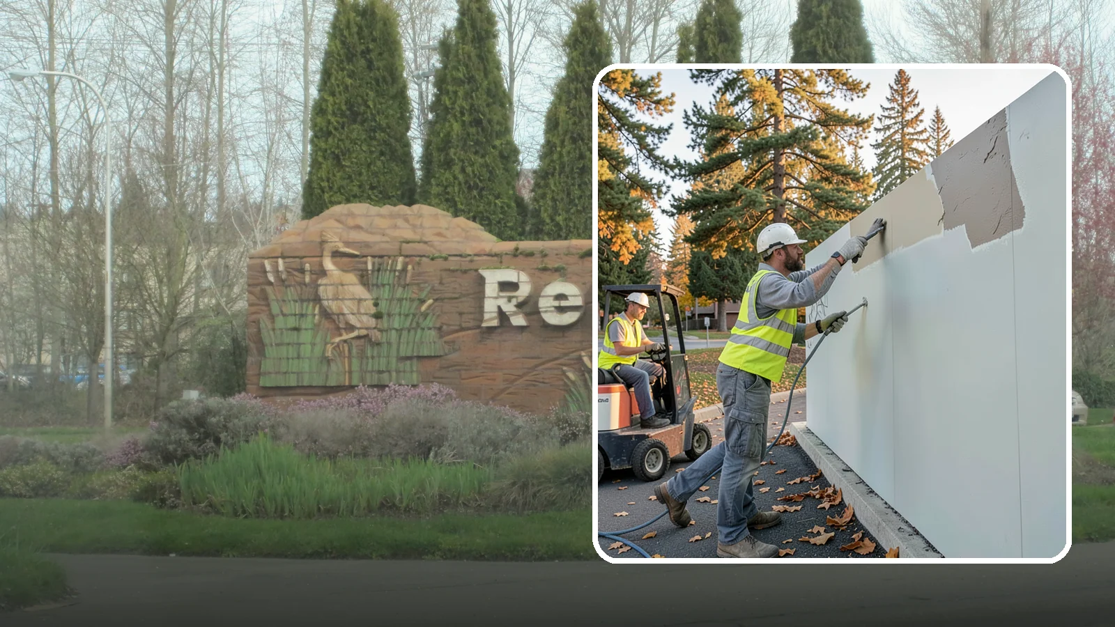 Anti-Graffiti Coating in Renton, King County, WA - Application of protective sacrificial or permanent coatings so future tags wipe away without resurfacing.
