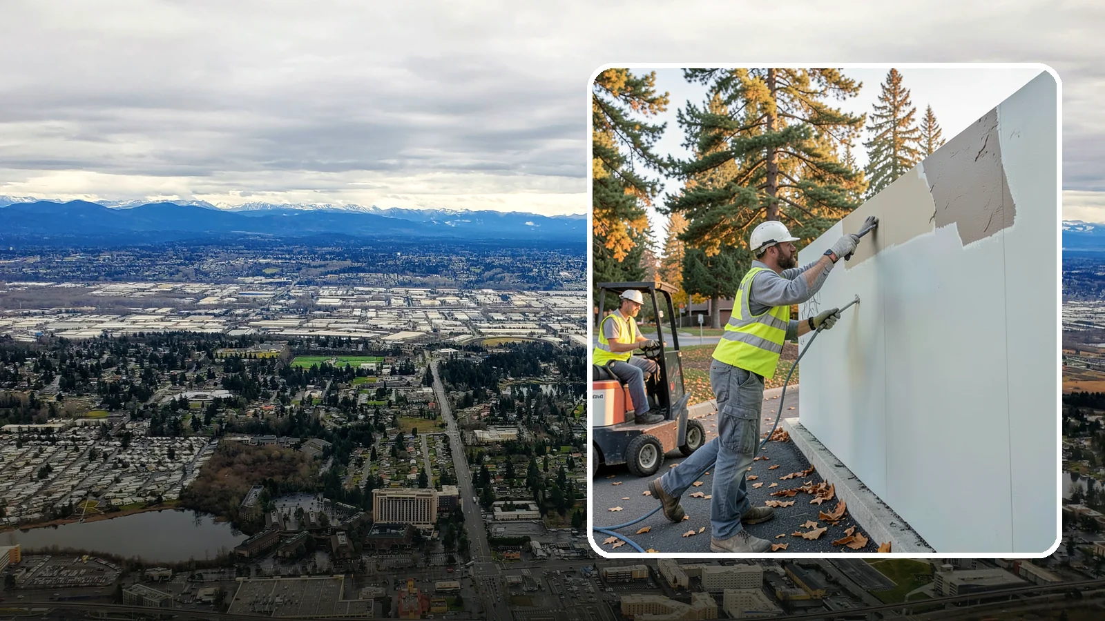 Anti-Graffiti Coating in SeaTac, King County, WA - Application of protective sacrificial or permanent coatings so future tags wipe away without resurfacing.