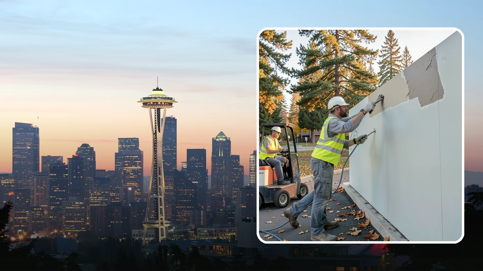 Anti-Graffiti Coating in Seattle, King County, WA - Application of protective sacrificial or permanent coatings so future tags wipe away without resurfacing.