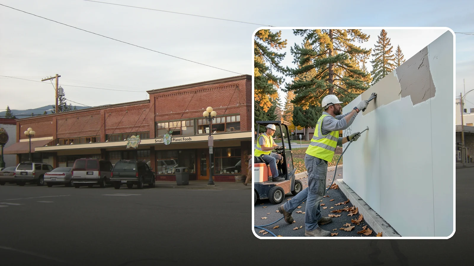 Anti-Graffiti Coating in Sedro-Woolley, Skagit County, WA - Application of protective sacrificial or permanent coatings so future tags wipe away without resurfacing.
