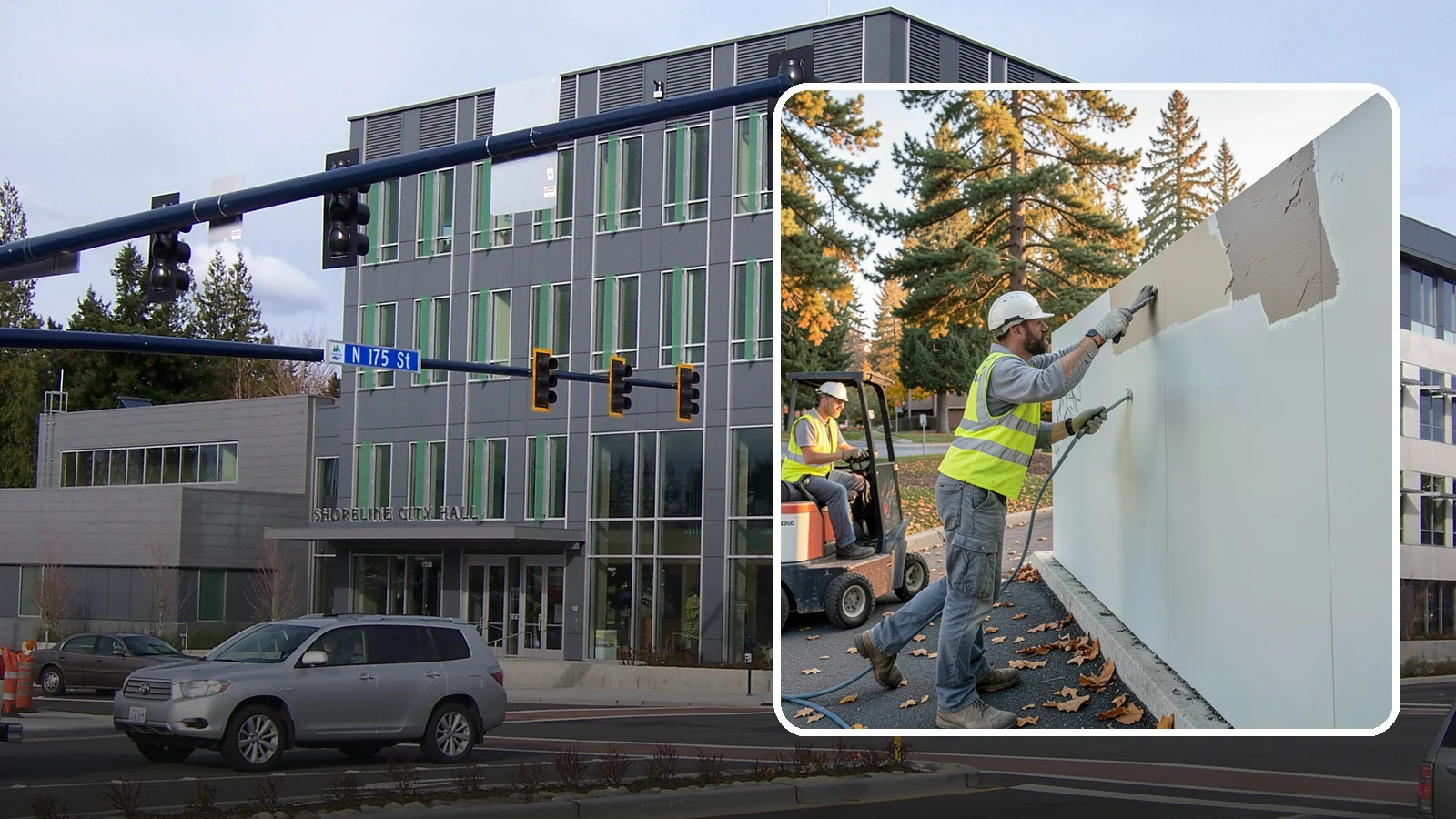 Anti-Graffiti Coating in Shoreline, King County, WA - Application of protective sacrificial or permanent coatings so future tags wipe away without resurfacing.