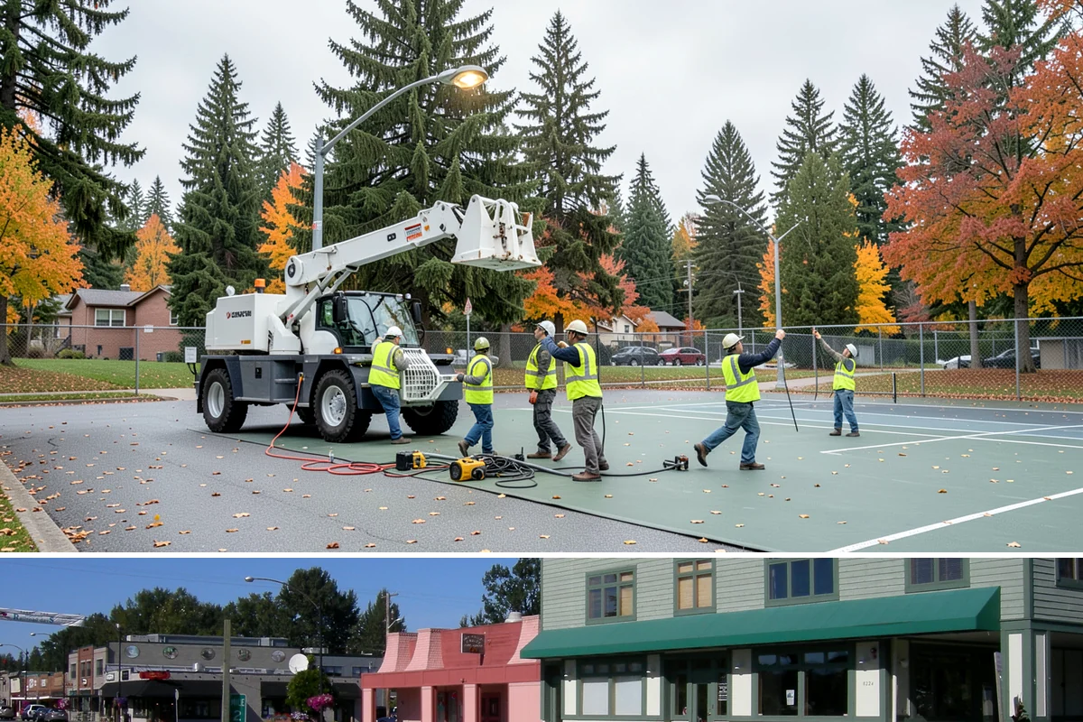 Anti-Graffiti Coating in Snoqualmie, King County, WA - Coatings are best applied during dry, mild stretches from late spring through early fall when surfaces stay dry enough to cure.