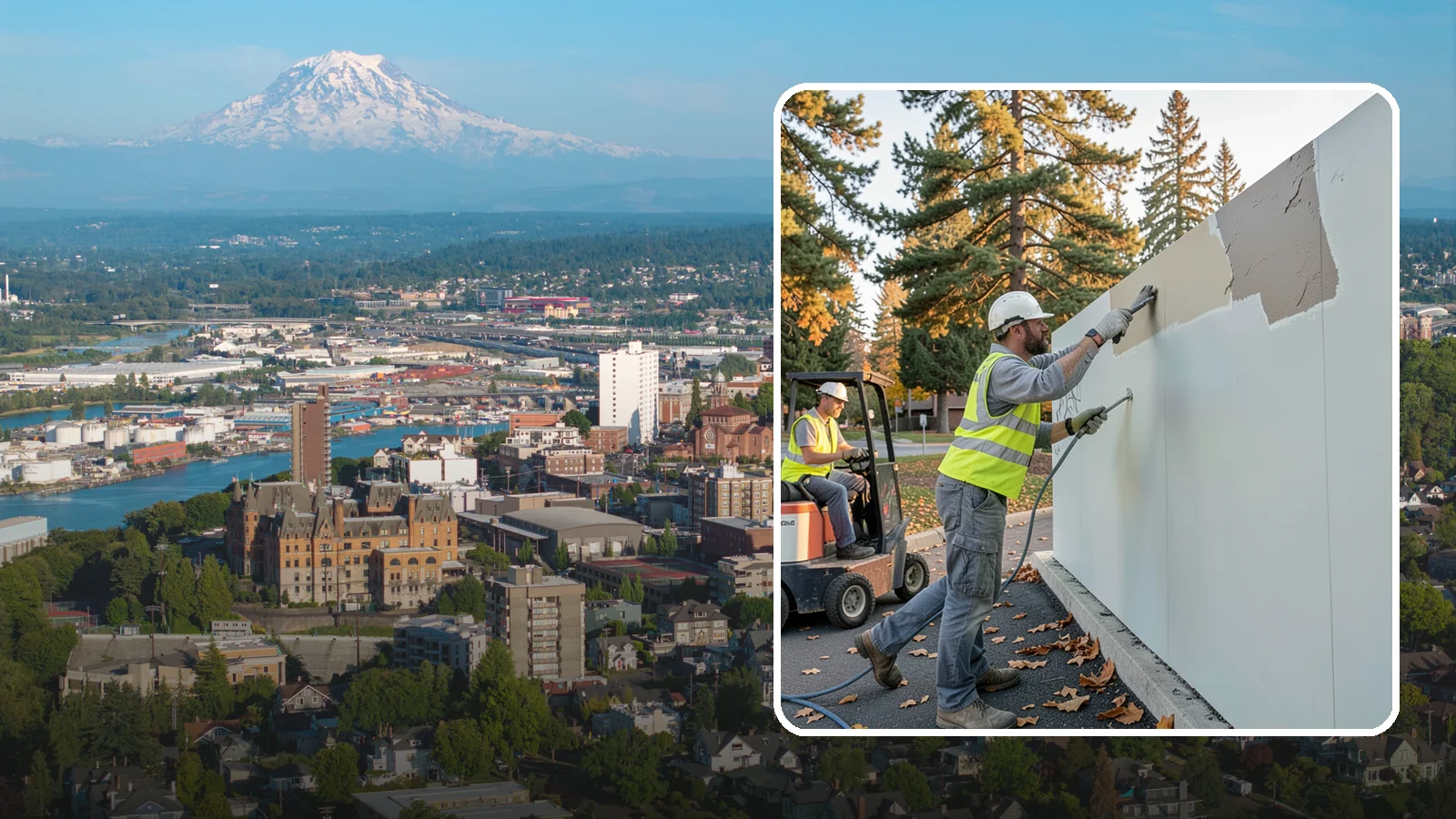 Anti-Graffiti Coating in Tacoma, Pierce County, WA - Application of protective sacrificial or permanent coatings so future tags wipe away without resurfacing.
