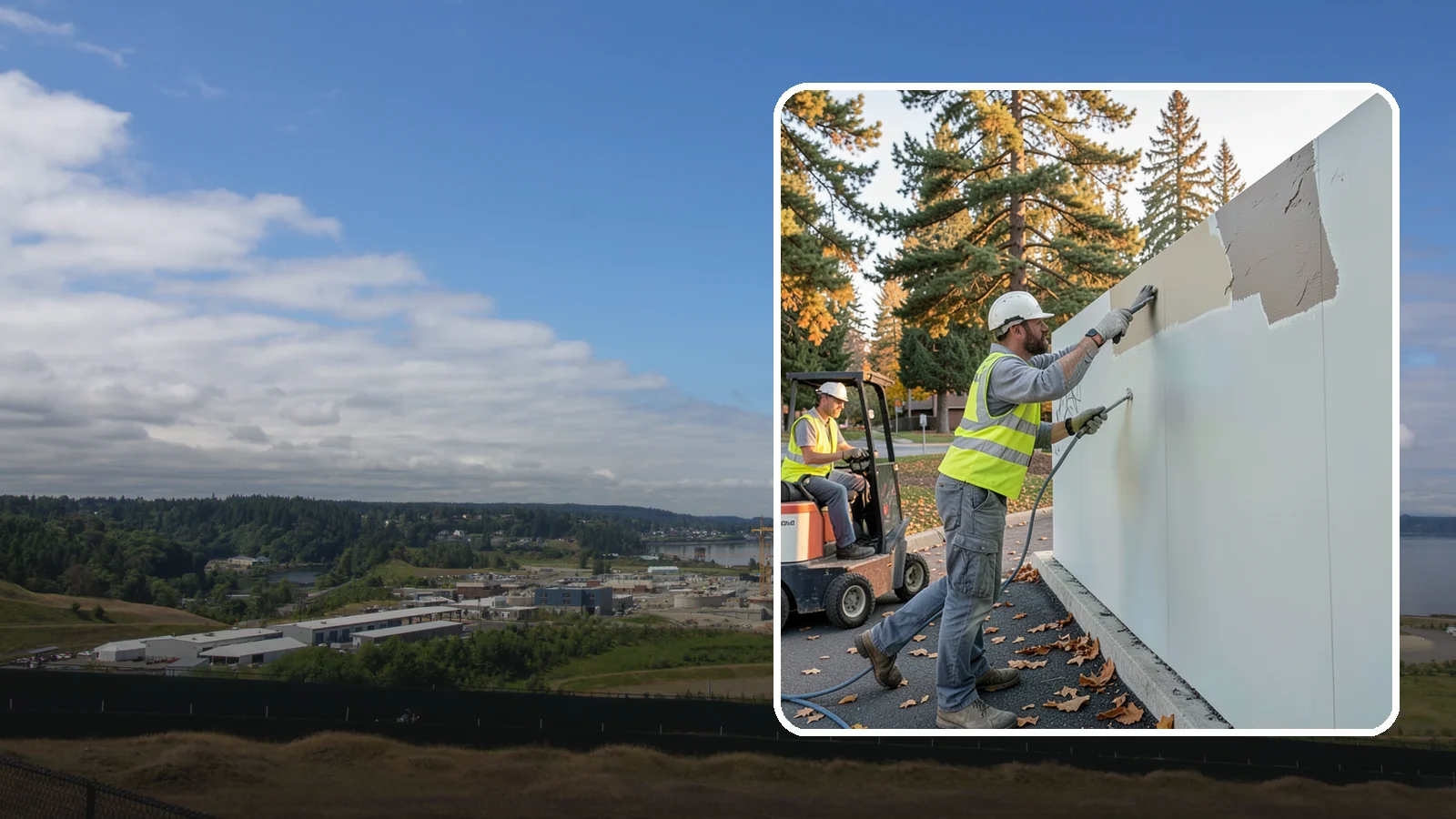 Anti-Graffiti Coating in University Place, Pierce County, WA - Application of protective sacrificial or permanent coatings so future tags wipe away without resurfacing.
