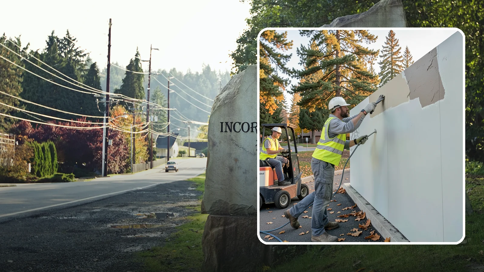Anti-Graffiti Coating in Wilkeson, Pierce County, WA - Application of protective sacrificial or permanent coatings so future tags wipe away without resurfacing.