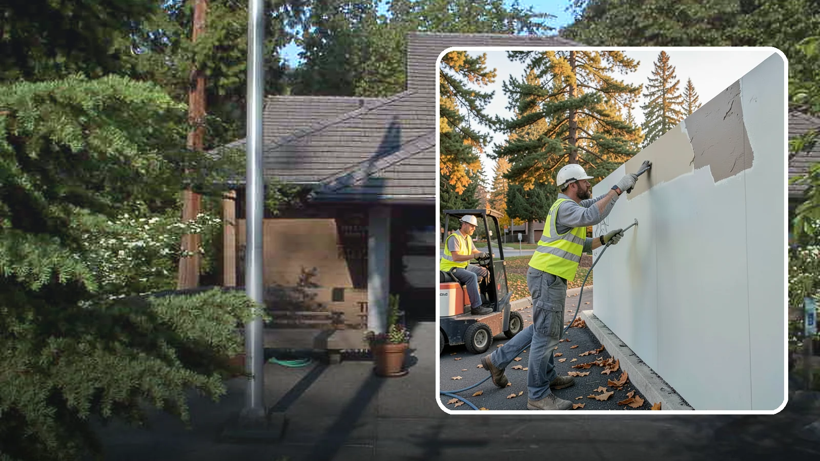 Anti-Graffiti Coating in Yarrow Point, King County, WA - Application of protective sacrificial or permanent coatings so future tags wipe away without resurfacing.