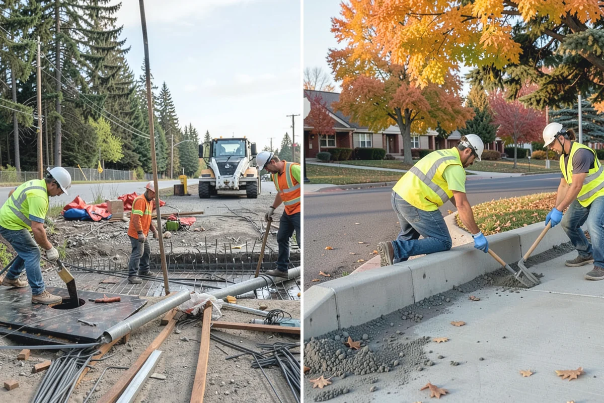 Anti-Icing Brine Application in Bonney Lake, Pierce County, WA - Monitor the forecast and pavement temperatures