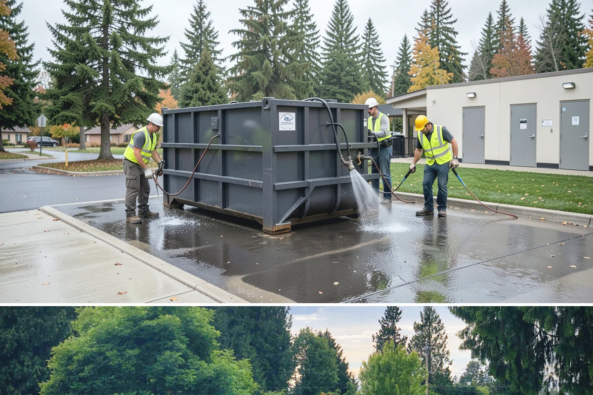 Anti-Icing Brine Application in Bonney Lake, Pierce County, WA - Applied ahead of forecasted freeze/snow events through the winter season.