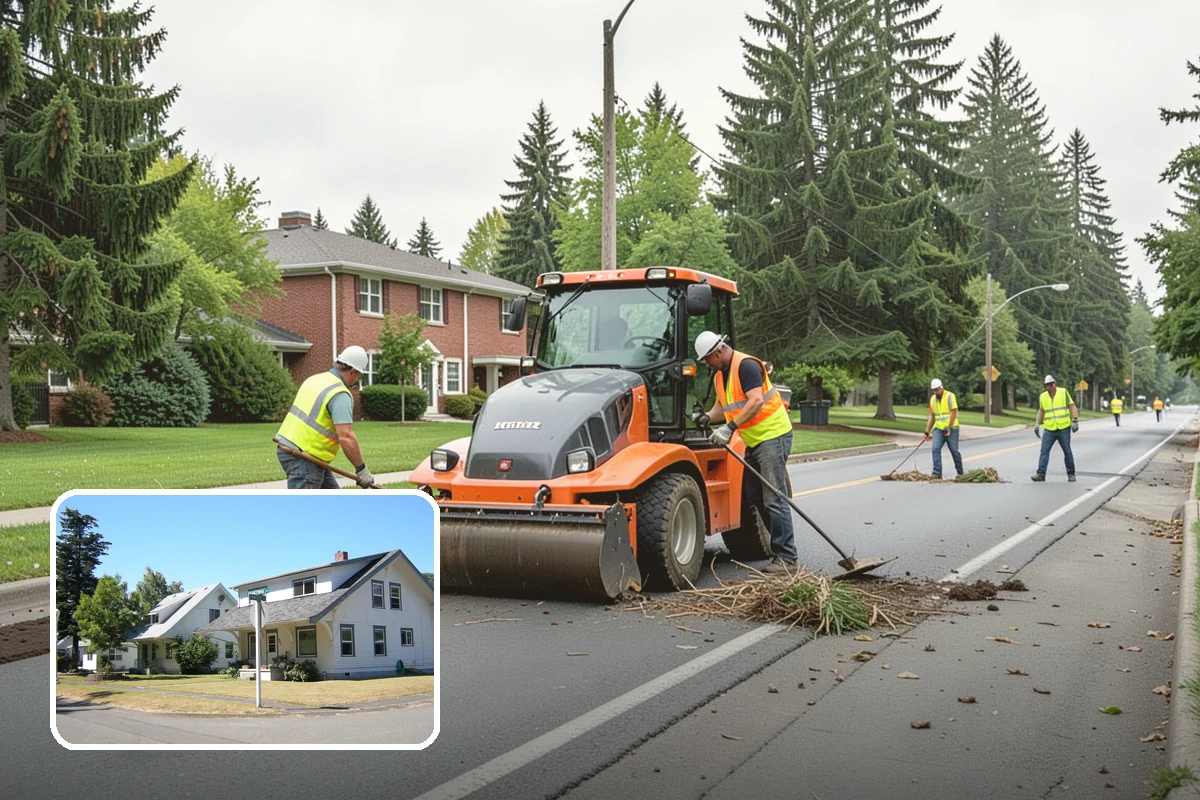 Anti-Icing Brine Application in DuPont, Pierce County, WA - Prevents ice from bonding to pavement