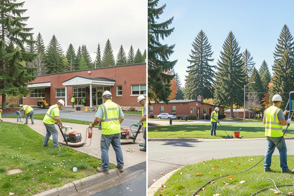 Anti-Icing Brine Application in Eatonville, Pierce County, WA - Monitor the forecast and pavement temperatures