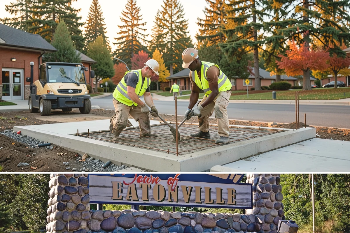 Anti-Icing Brine Application in Eatonville, Pierce County, WA - Applied ahead of forecasted freeze/snow events through the winter season.