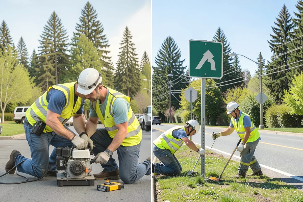 Anti-Icing Brine Application in Edgewood, Pierce County, WA - Monitor the forecast and pavement temperatures