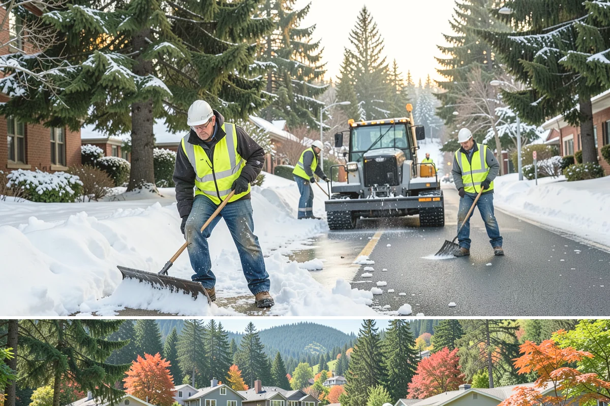 Anti-Icing Brine Application in Fircrest, Pierce County, WA - Applied ahead of forecasted freeze/snow events through the winter season.