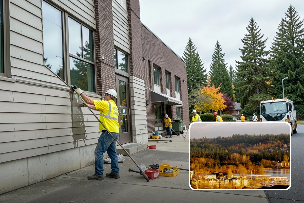Anti-Icing Brine Application in Kenmore, King County, WA - Prevents ice from bonding to pavement