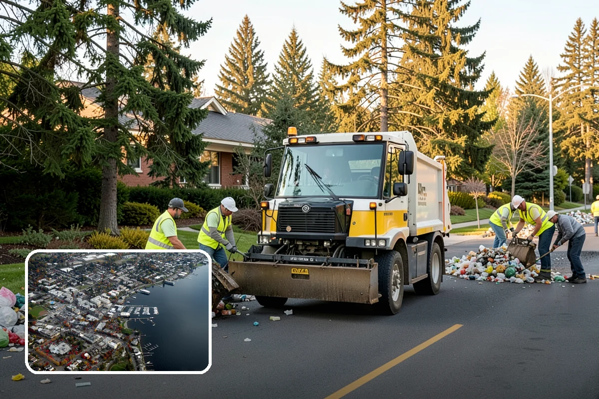 Anti-Icing Brine Application in Kirkland, King County, WA - Prevents ice from bonding to pavement