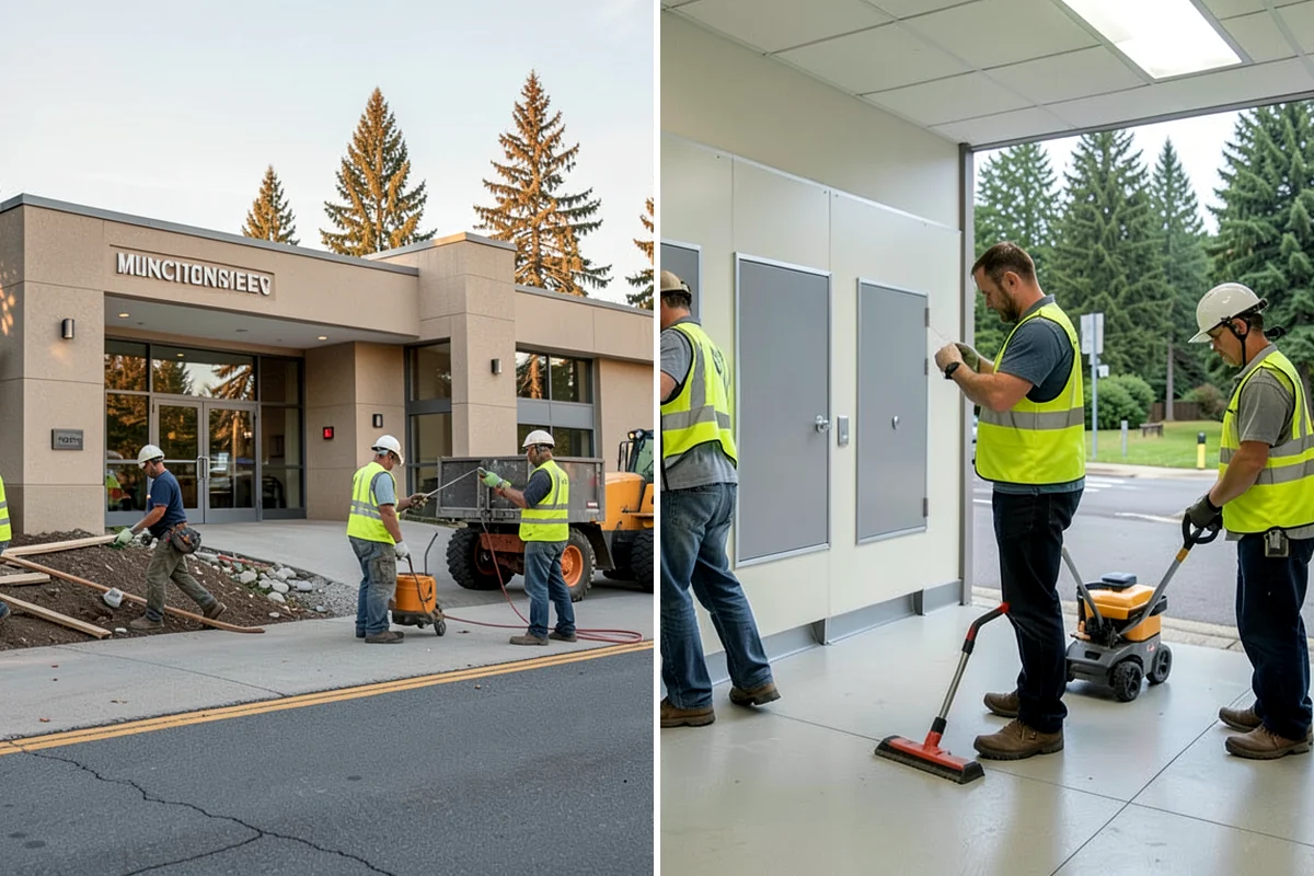 Anti-Icing Brine Application in Lake Forest Park, King County, WA - Monitor the forecast and pavement temperatures