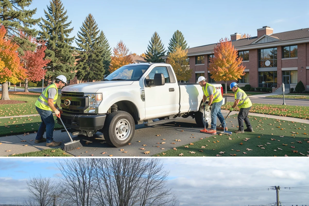 Anti-Icing Brine Application in Langley, Island County, WA - Applied ahead of forecasted freeze/snow events through the winter season.