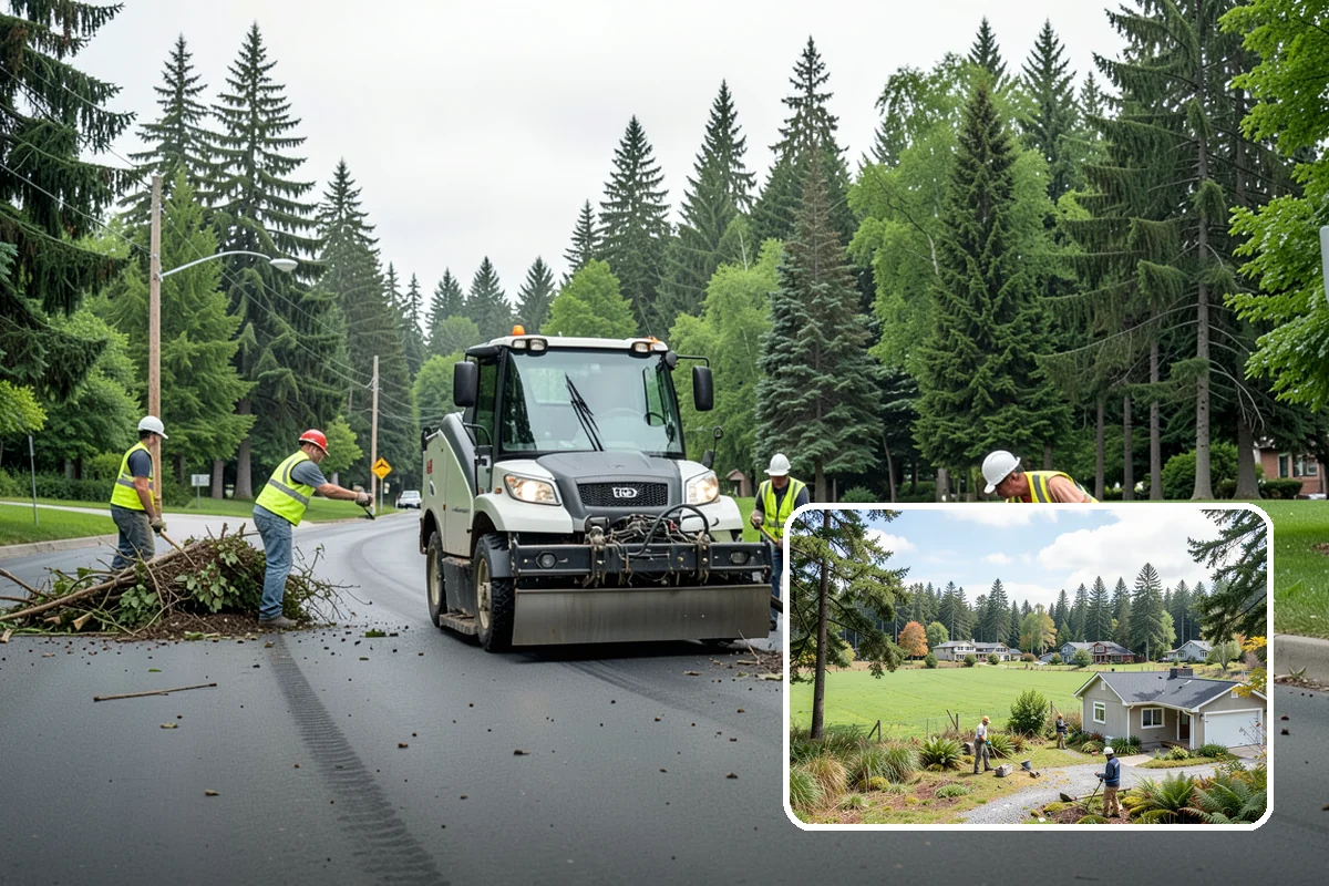 Anti-Icing Brine Application in Lyman, Skagit County, WA - Prevents ice from bonding to pavement