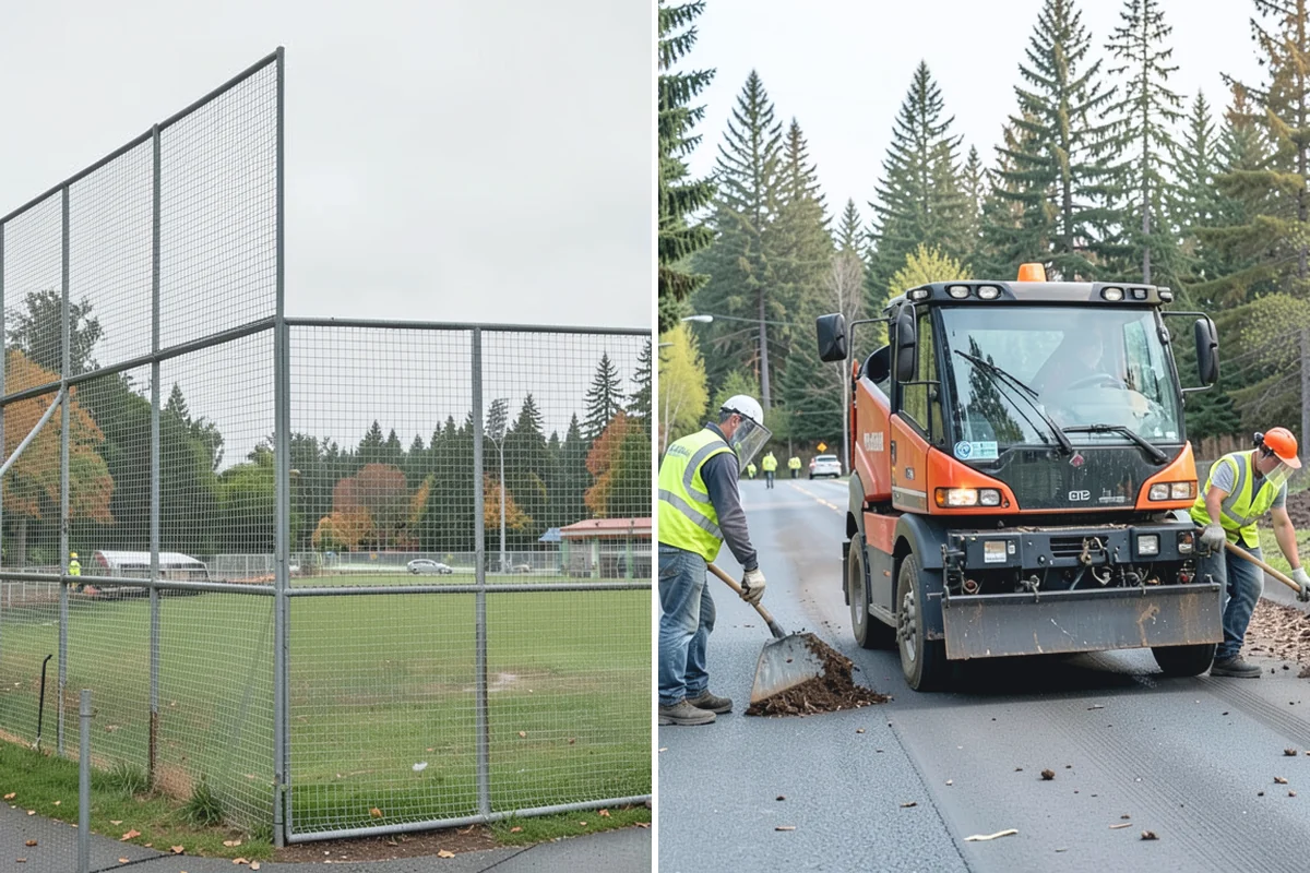 Anti-Icing Brine Application in Marysville, Snohomish County, WA - Monitor the forecast and pavement temperatures