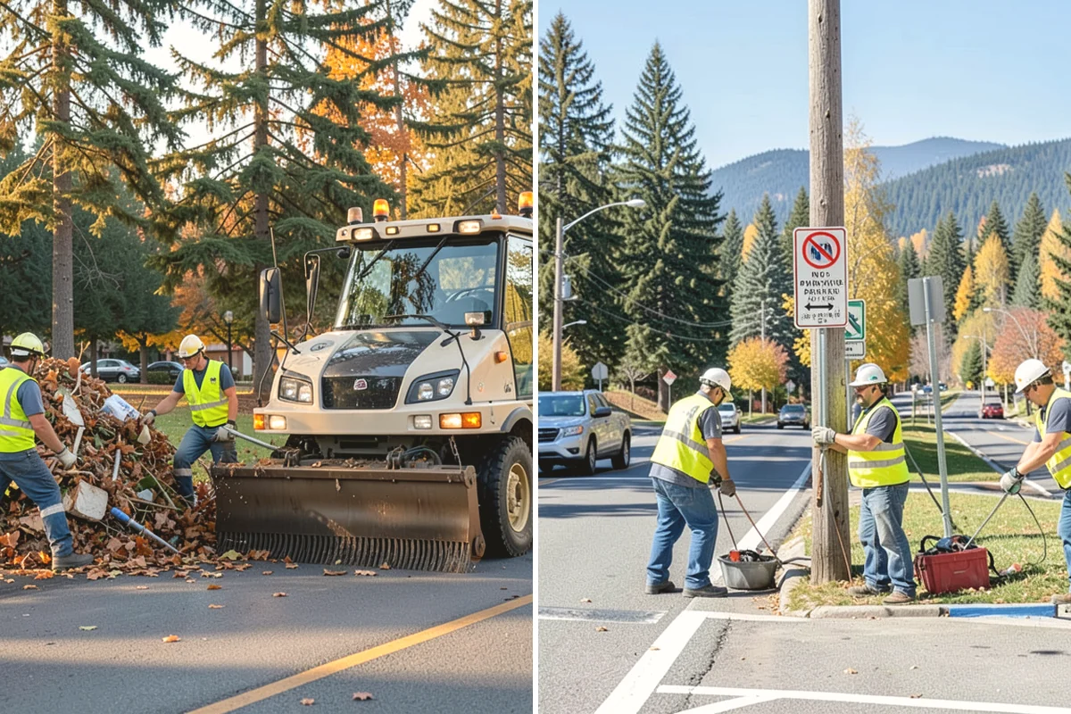 Anti-Icing Brine Application in Mill Creek, Snohomish County, WA - Monitor the forecast and pavement temperatures