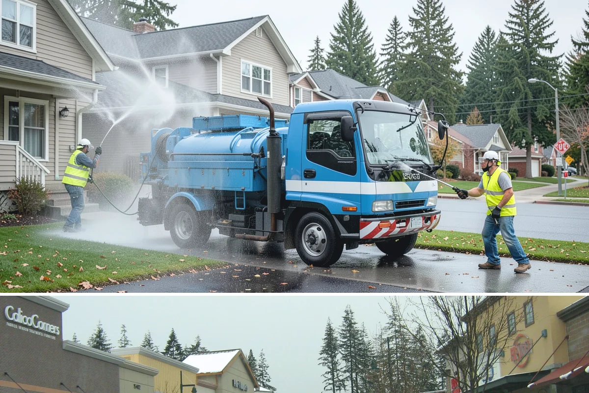 Anti-Icing Brine Application in Mill Creek, Snohomish County, WA - Applied ahead of forecasted freeze/snow events through the winter season.