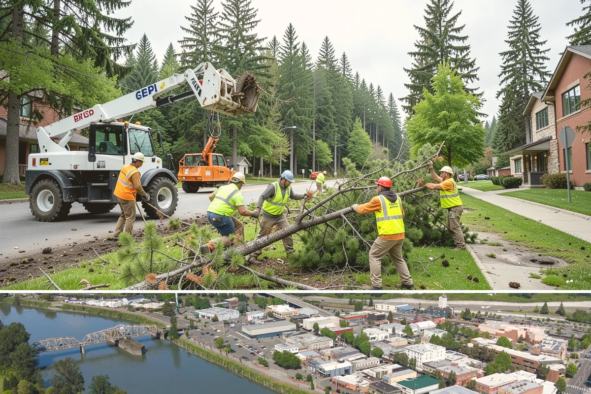 Anti-Icing Brine Application in Mount Vernon, Skagit County, WA - Applied ahead of forecasted freeze/snow events through the winter season.