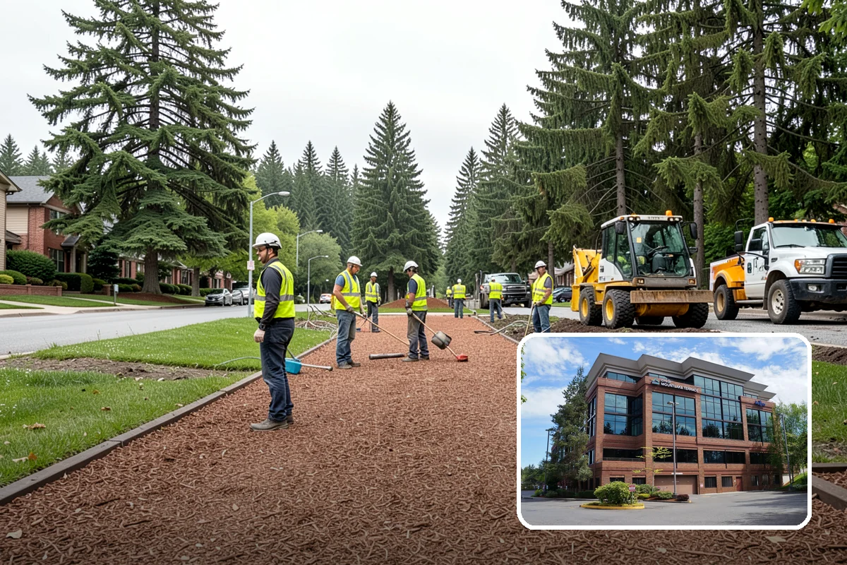Anti-Icing Brine Application in Mountlake Terrace, Snohomish County, WA - Prevents ice from bonding to pavement