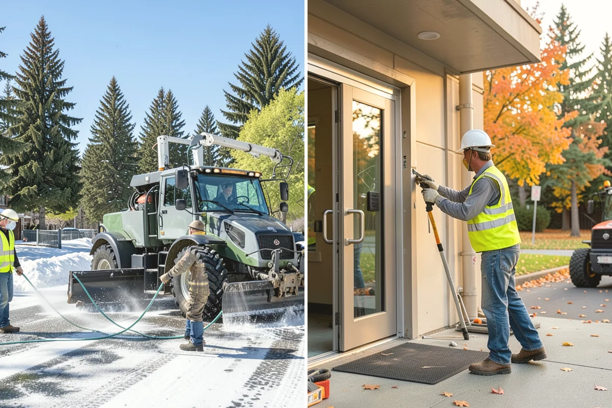 Anti-Icing Brine Application in Mountlake Terrace, Snohomish County, WA - Monitor the forecast and pavement temperatures