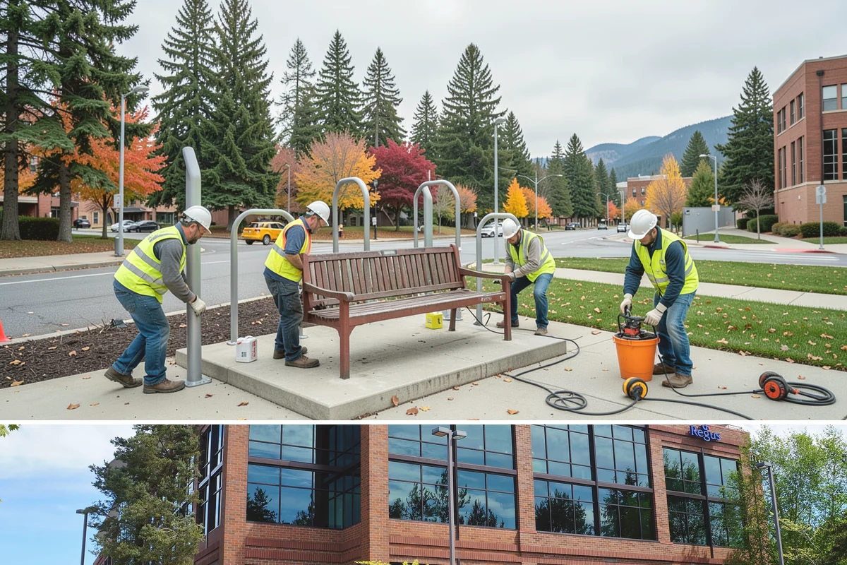 Anti-Icing Brine Application in Mountlake Terrace, Snohomish County, WA - Applied ahead of forecasted freeze/snow events through the winter season.