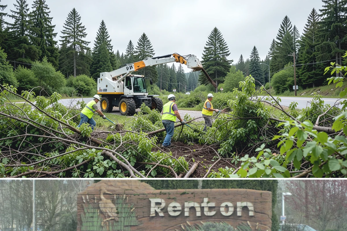 Anti-Icing Brine Application in Renton, King County, WA - Applied ahead of forecasted freeze/snow events through the winter season.