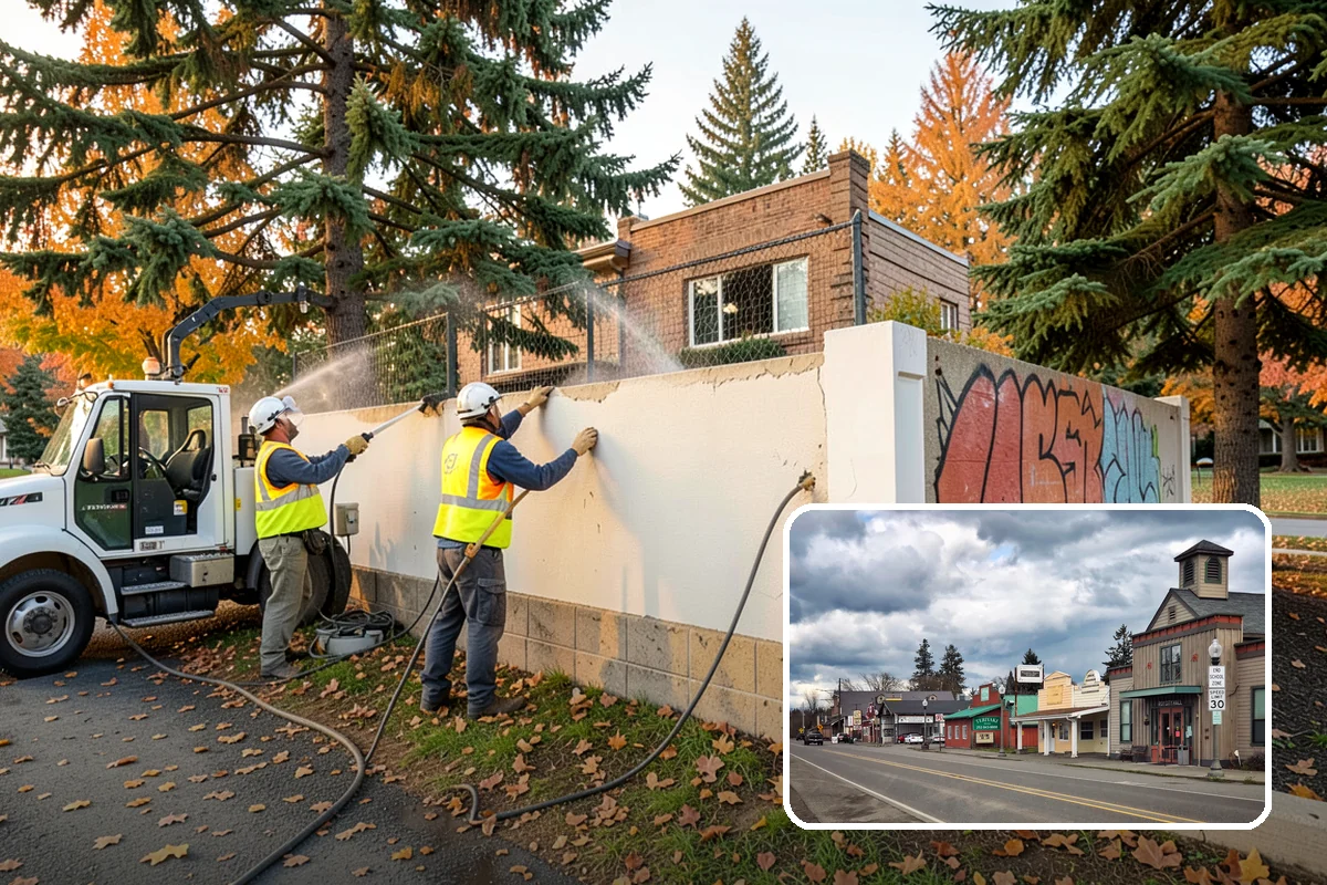 Anti-Icing Brine Application in Roy, Pierce County, WA - Prevents ice from bonding to pavement