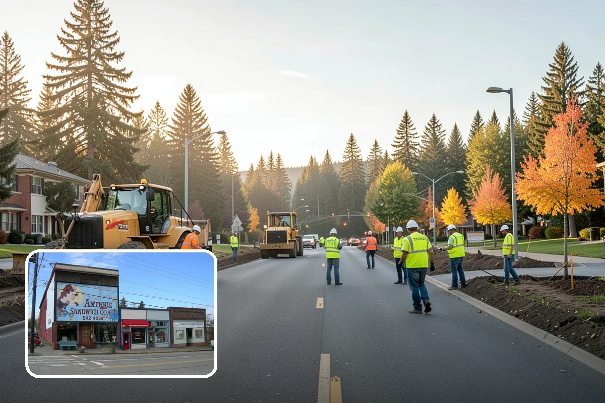 Anti-Icing Brine Application in Ruston, Pierce County, WA - Prevents ice from bonding to pavement