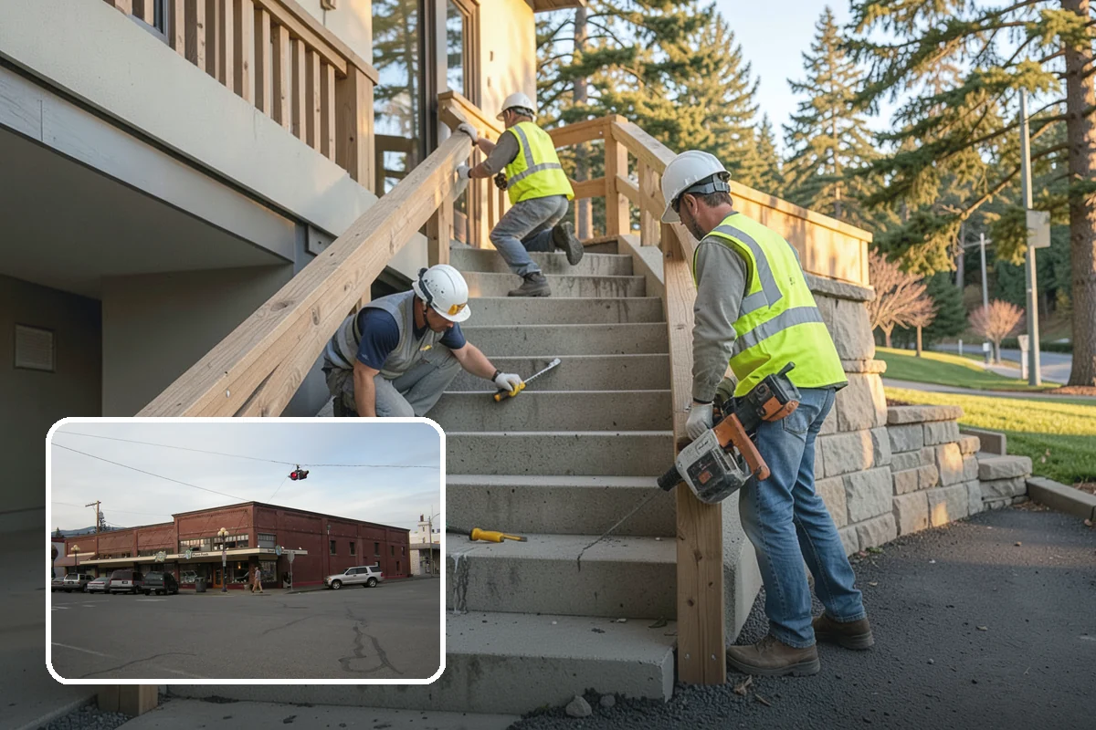 Anti-Icing Brine Application in Sedro-Woolley, Skagit County, WA - Prevents ice from bonding to pavement