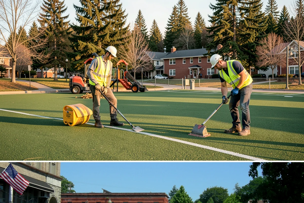 Anti-Icing Brine Application in Snohomish, Snohomish County, WA - Applied ahead of forecasted freeze/snow events through the winter season.
