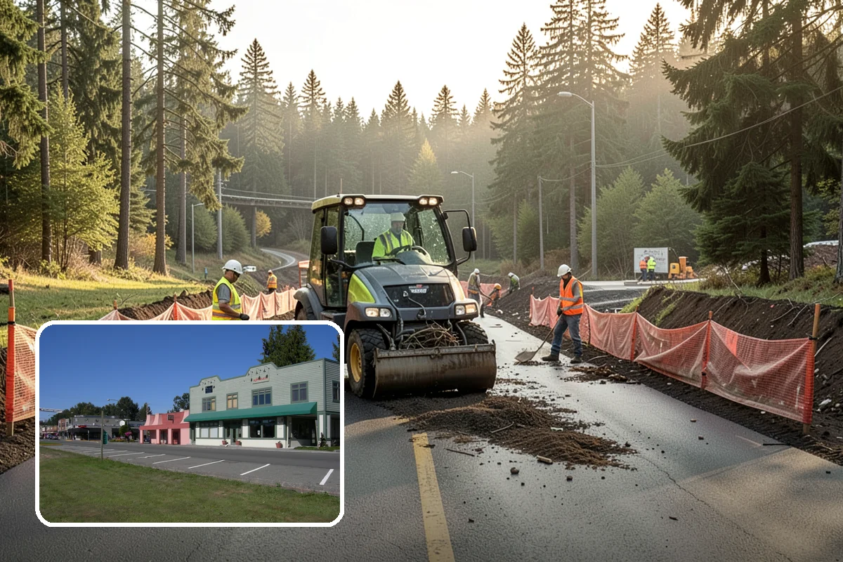 Anti-Icing Brine Application in Snoqualmie, King County, WA - Prevents ice from bonding to pavement