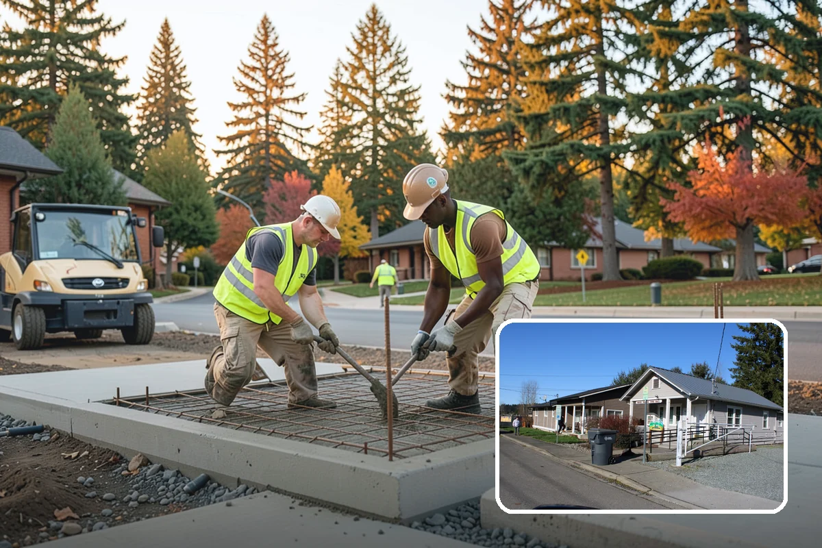 Anti-Icing Brine Application in South Prairie, Pierce County, WA - Prevents ice from bonding to pavement
