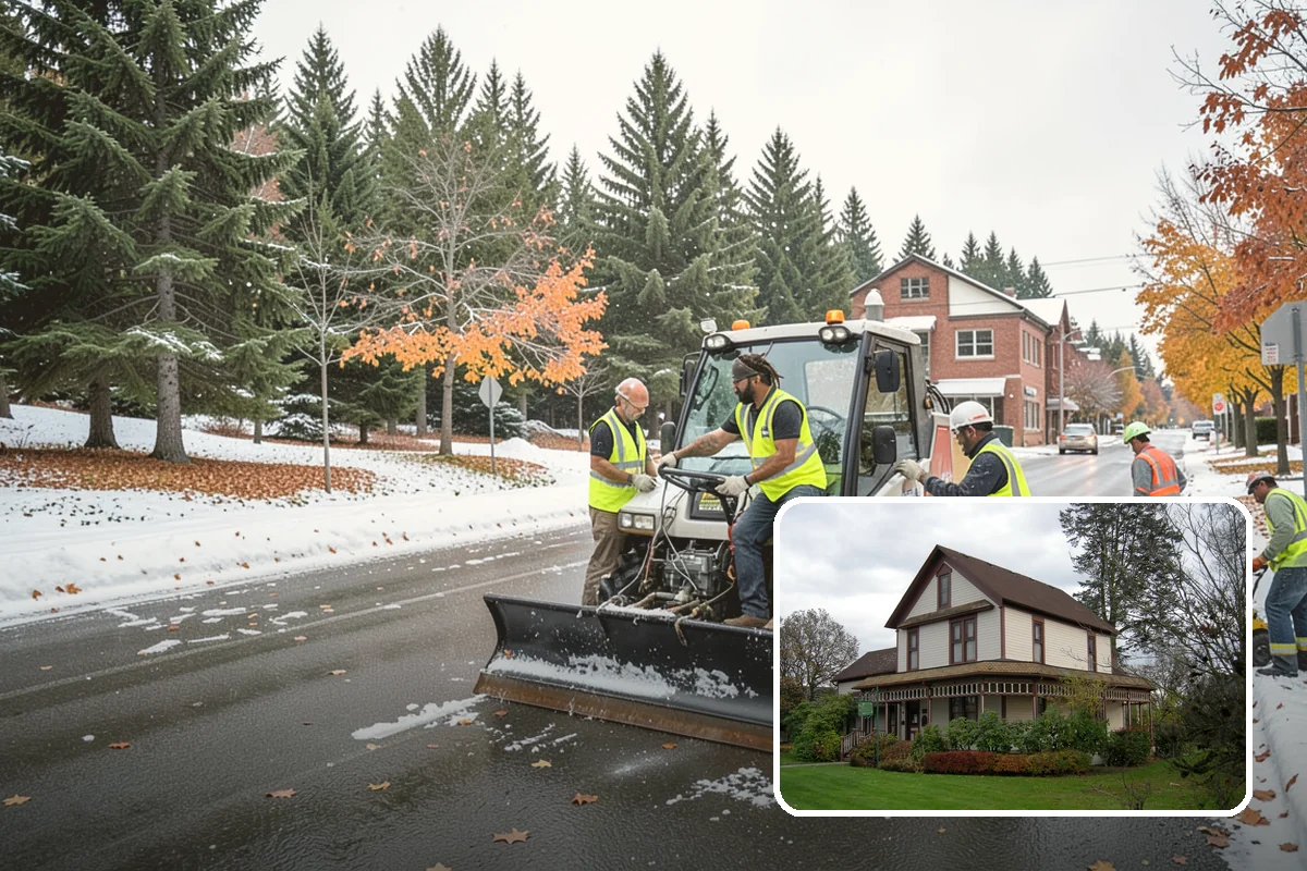 Anti-Icing Brine Application in Sumner, Pierce County, WA - Prevents ice from bonding to pavement