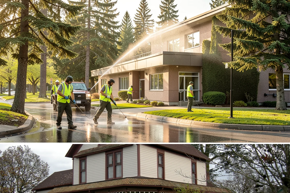 Anti-Icing Brine Application in Sumner, Pierce County, WA - Applied ahead of forecasted freeze/snow events through the winter season.