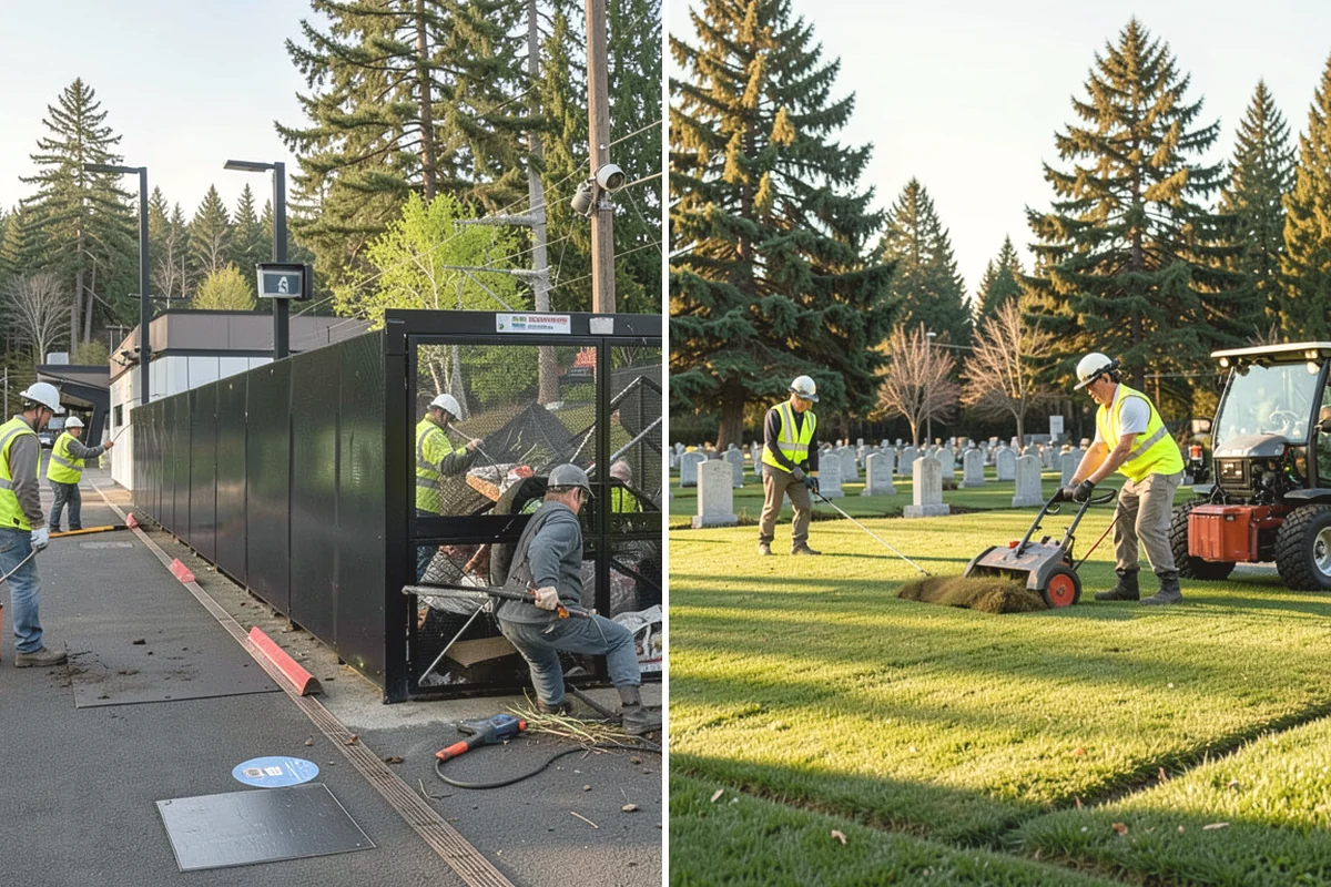 Anti-Icing Brine Application in University Place, Pierce County, WA - Monitor the forecast and pavement temperatures