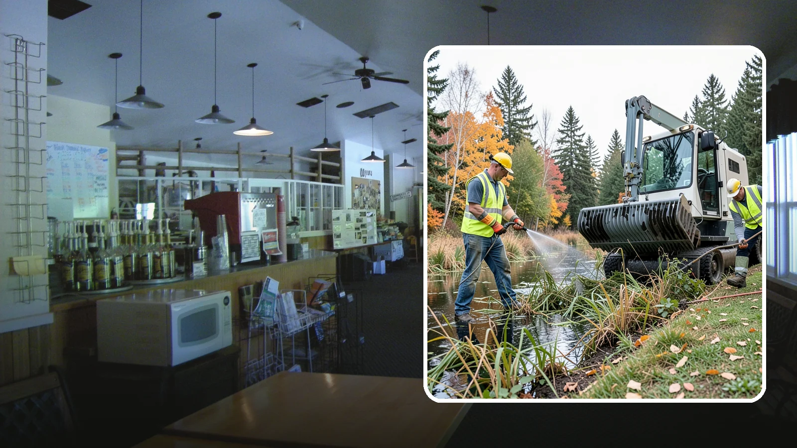 Aquatic Weed Control in Black Diamond, King County, WA - Permit-compliant control of invasive aquatic vegetation in municipal ponds, stormwater facilities, and shorelines.