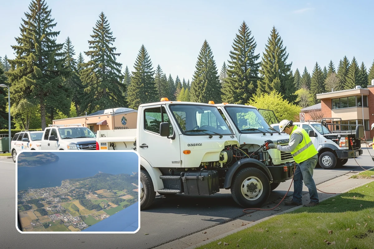 Aquatic Weed Control in Coupeville, Island County, WA - Removes invasive aquatic plants that impair stormwater and recreation facilities