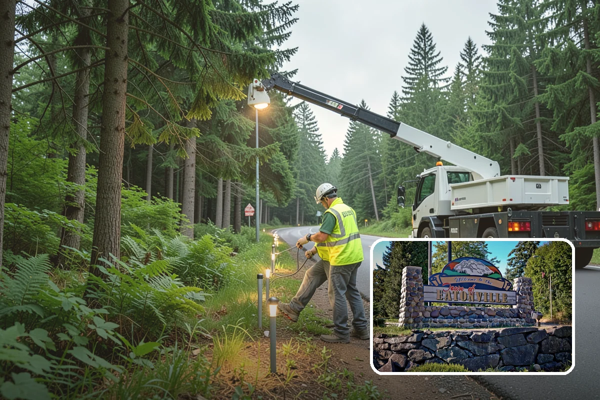 Aquatic Weed Control in Eatonville, Pierce County, WA - Removes invasive aquatic plants that impair stormwater and recreation facilities