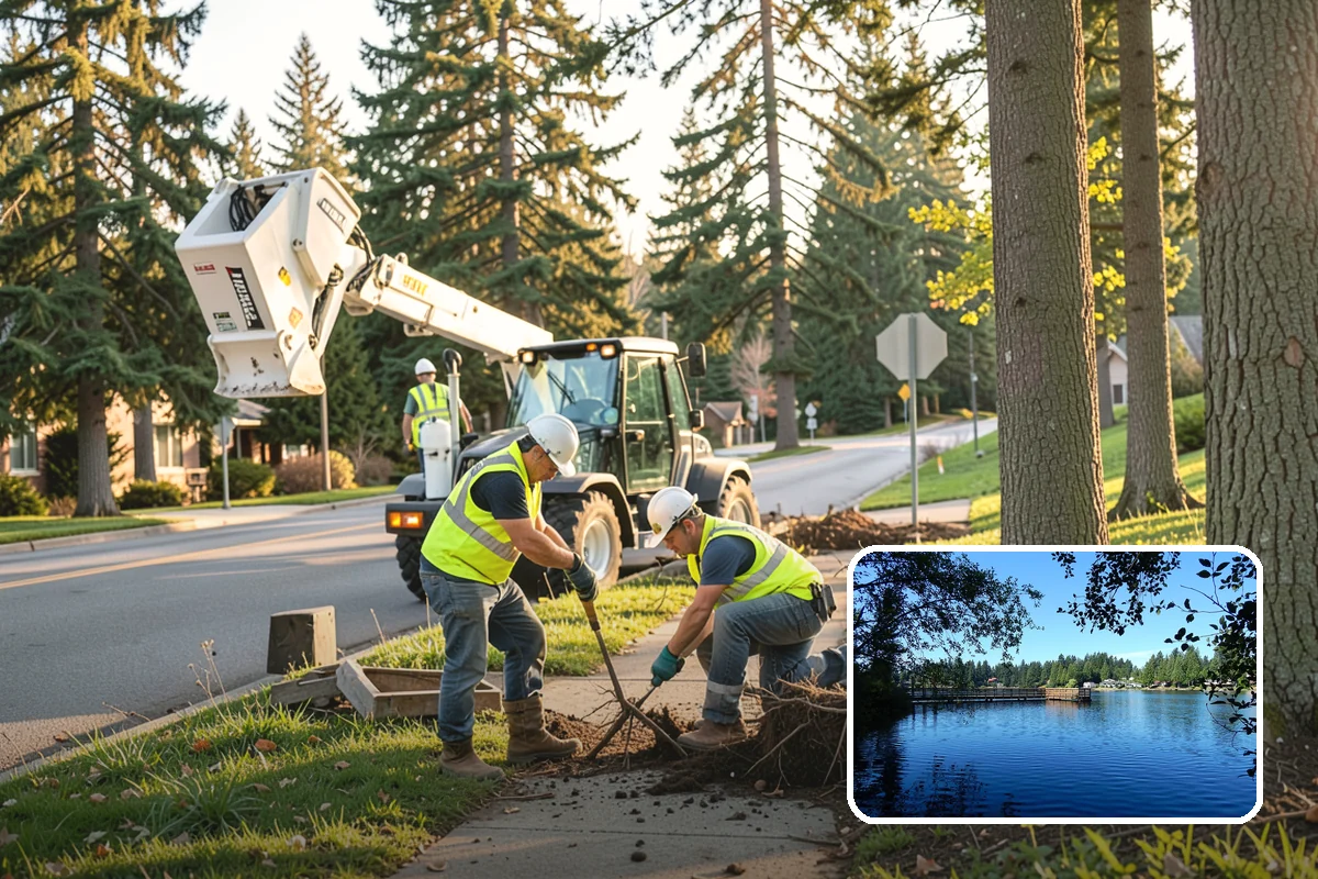 Aquatic Weed Control in Federal Way, King County, WA - Removes invasive aquatic plants that impair stormwater and recreation facilities